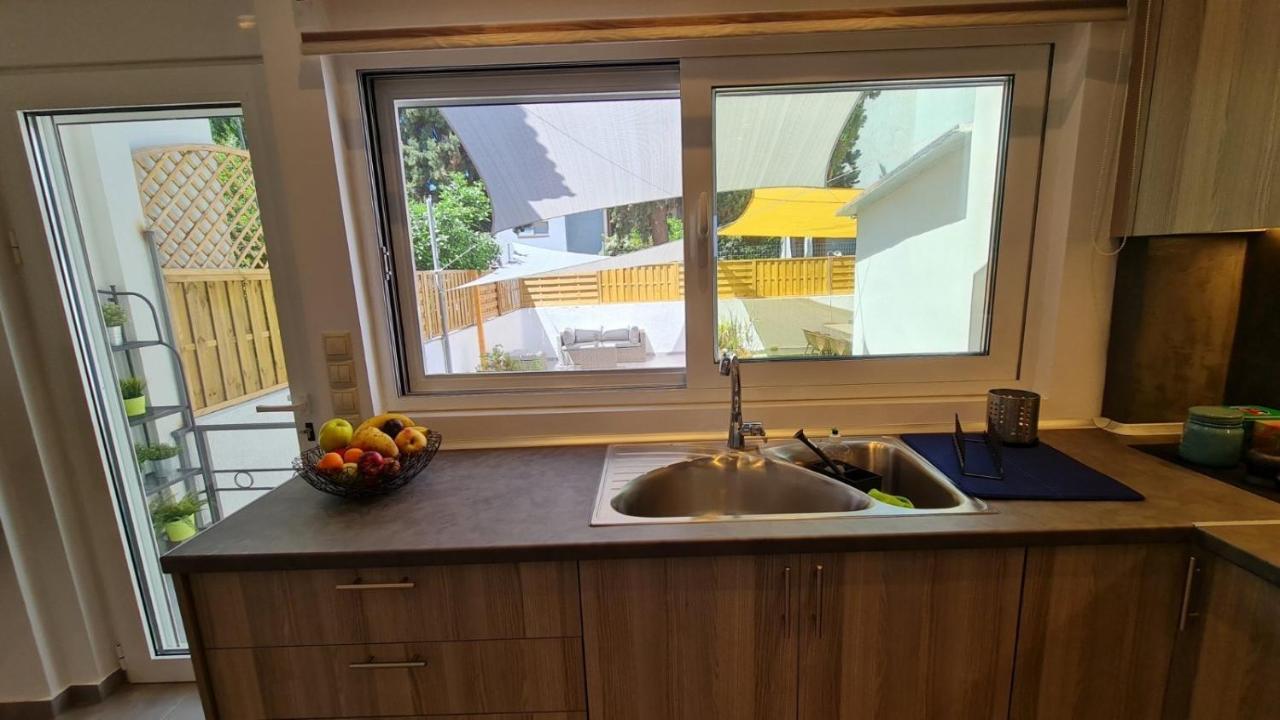 'Aegean Breeze' Lux & Cozy Apartment In Néa Mákri מראה חיצוני תמונה